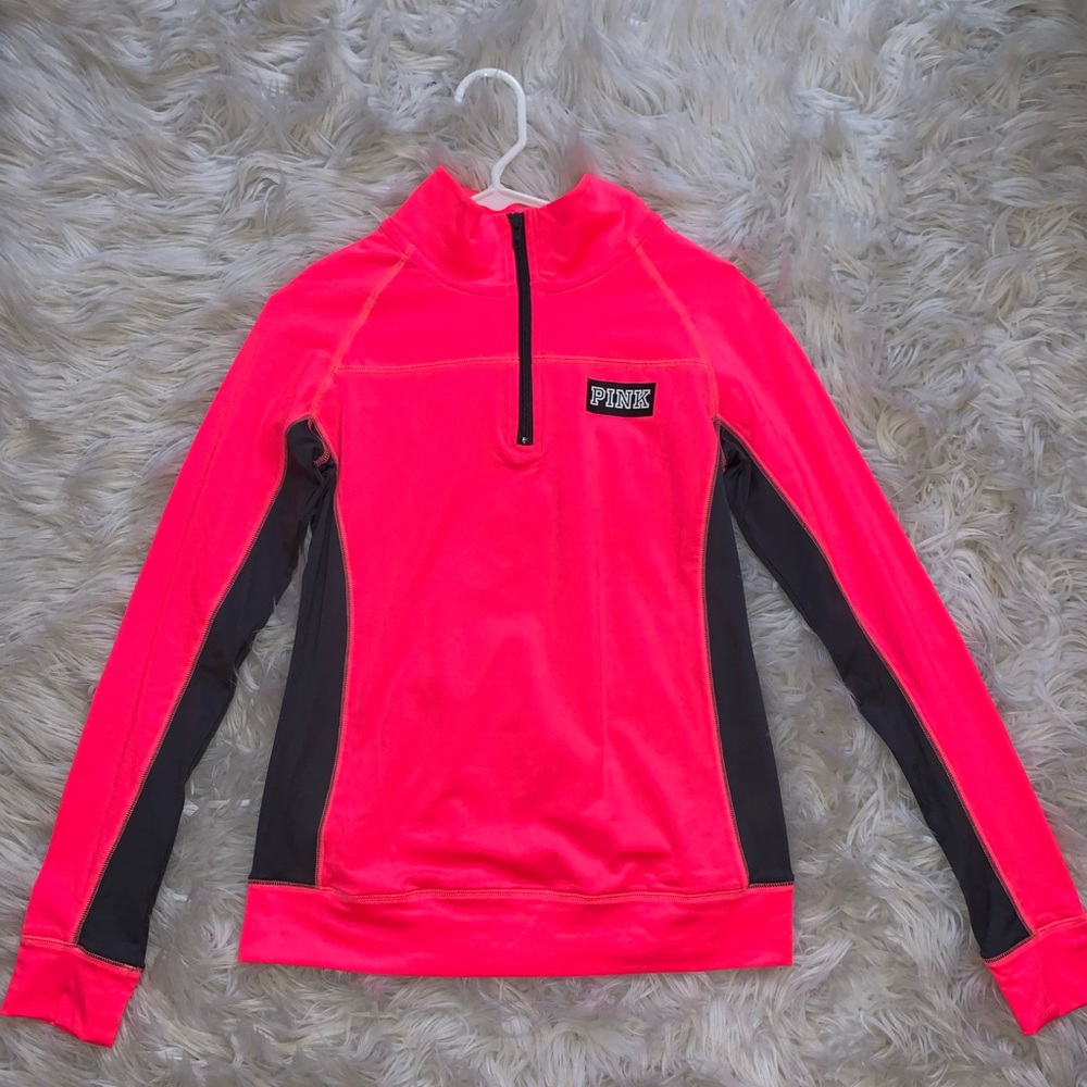 Pink zip up